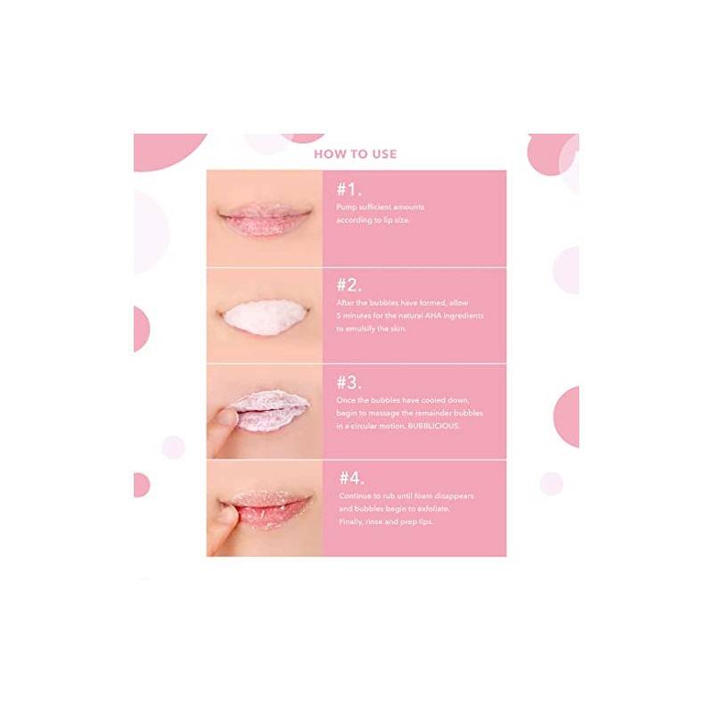 Rude - Bubblelicious Lip Exfoliator