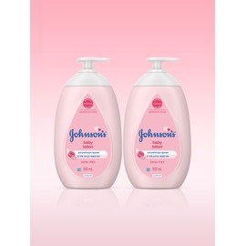 Johnson's Baby Pink Lotion 500mlx2 / 존슨즈 베이비 핑크 로션 500mlx2