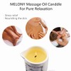 MELONY Lavender Massage Candle, 8.1oz Massage Oil & Lotion Candles