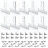 10Sets T Brackets, T Shape Connector 2020 Aluminum Extrusion Connector