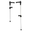 MUNEFE Support Rod, 2Pcs Rv Window Support Rod, Retractable Aluminum