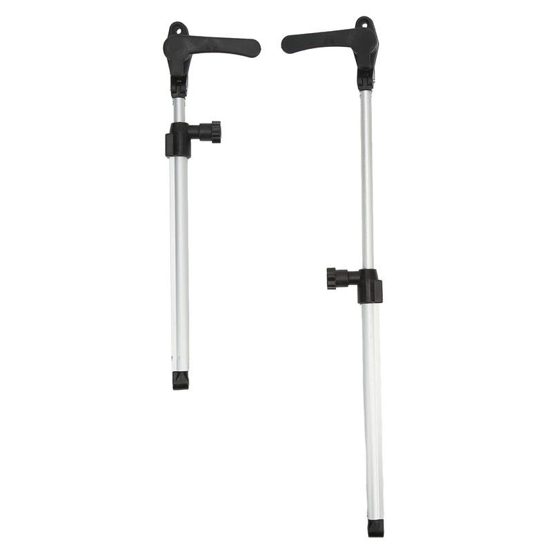 MUNEFE Support Rod, 2Pcs Rv Window Support Rod, Retractable Aluminum