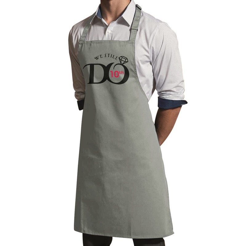 Fabulous Premium Kitchen Apron We Still Do 10th Wedding Anniversary