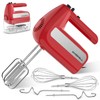 5-Speed Electric Hand Mixer, 800W Handheld Mixer with Turbo for