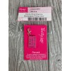 Thirty-One Charm #286A Pink TICKET, Chrome-Plated Zinc Alloy - REWARD
