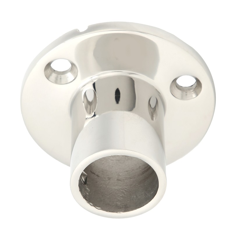 MJS013 90 Degree Round Base Stainless Steel Boat Round Base
