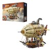 PANTASY Steampunk Airship Model Kit for Adults, Dual-Layer Zeppelin with