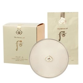 Gongjinhyangmi 더후 공진향 미 럭셔리 골든 쿠션 23호 (본품+리필)SPF50+ Thehu Gongjinhyang Me Luxury Golden Cushion No. 23 (Case+Refill) SPF50+