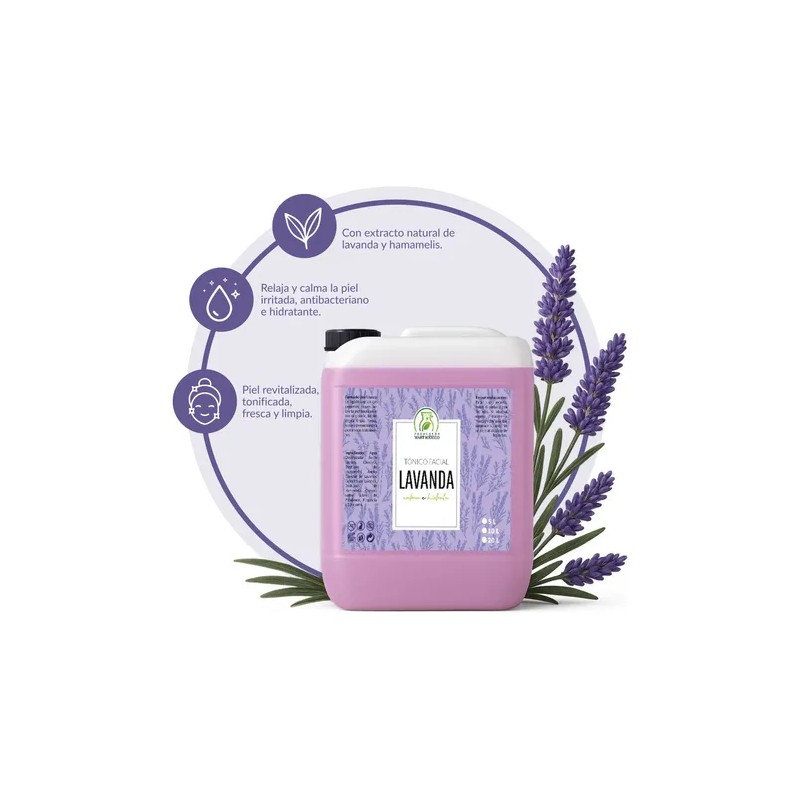 Tónico Facial Agua De Lavanda (5 Litros)