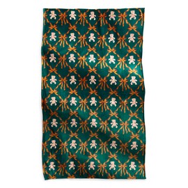 Vera Bradley Fleece Plush Throw Blanket, Bear Mosaic, Bear Mosaic, 80 X 50