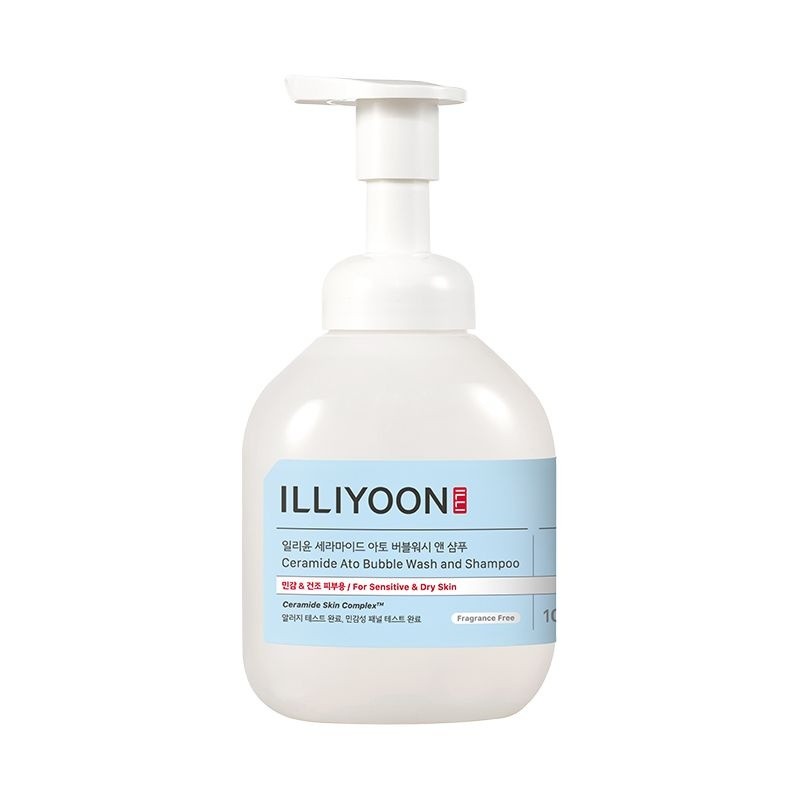 Illyyoon Illiyoon Ceramide Ato Bubble Wash & Shampoo 400ml x