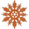 YYCRAFT 6pcs Large Glitter Snowflake Ornament 10 Inch for Christmas