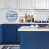 Wooden Wall-Clocks for Kitchen - Silent Non Ticking Wall Clocks