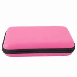 Tragetasche für Spielkonsolen, Tragbare Hartschalen-Reiseschutzhülle für New 3DS XL, für New 2DS XL, für New 3DS XL, für 3DS XL, für 3DS LL mit Innentasche für 8 Spielsteckplätze
