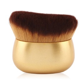 Self Tanner Brush Extra Large Body Makeup Brush Contour Face Brushs Self Tan Applicator Kabuki Brushs for Body Blend Brus h for Tanning Mousse(COLOR:Gold)