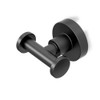 Gatco 5505 Bathroom Robe Hook, Matte Black/Wall Mount 2.60" W