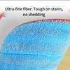4 Pack A1375-100/101 Microfiber Mop Pads Refills Compatible with McCulloch