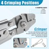 Fishing Crimping Tool Kit Stainless Steel Crimper Pliers + 590pcs
