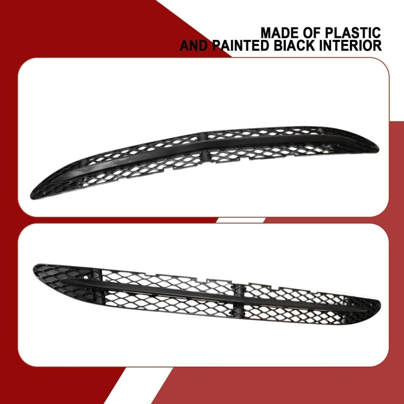 SecosAutoparts Lower Bumper Grille Front Compatible with Mercedes-Benz S600 S550