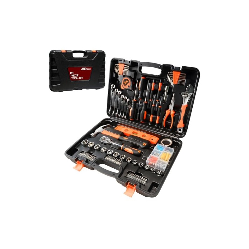 Home Repair Tool Kit 141 Piece General Basic Tool Set