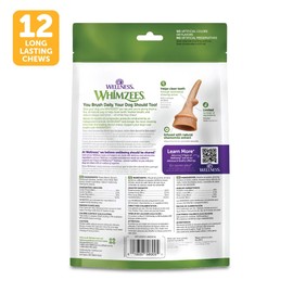 Whimzees WHIMZEES Wellness Occupy Dog Dental Treats, Natural Chews, Medium Size, (12 Count)