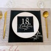 UojlvlrFabulous18th Birthday Napkins 50pcs silver 18th Birthday Celebration Party Decoration