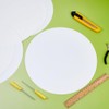 SUPERFINDINGS 8Pcs Wall Hole Cover Sheets with 60Pcs Plastic Stickers