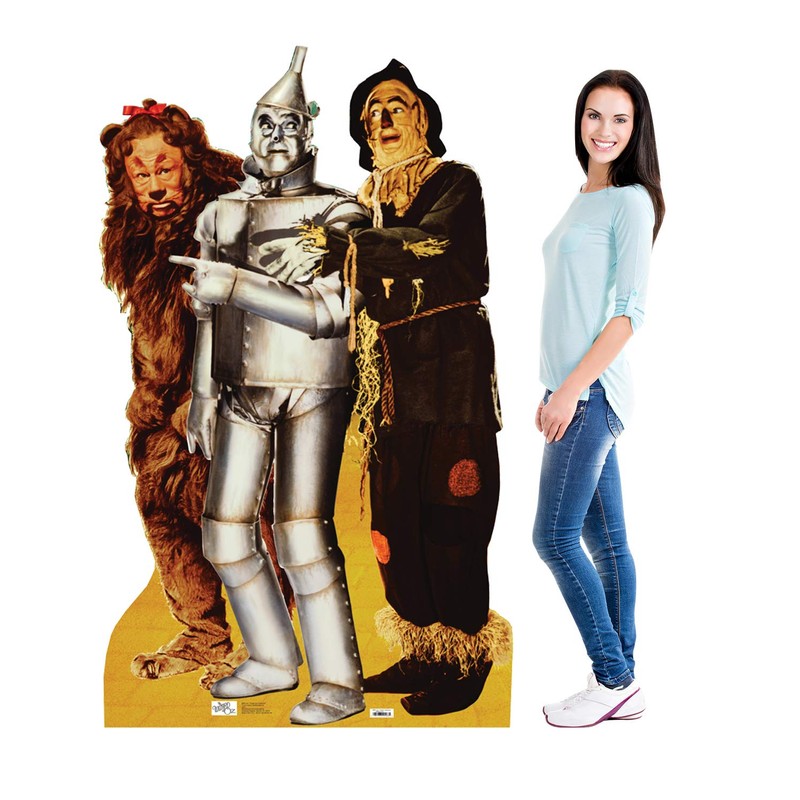 Advanced Graphics Lion, Tinman & Scarecrow Life Size Cardboard Cutout