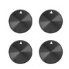 XIYANGJUAN 4pcs Guitar Knobs Aluminium Potentiometer Knobs 1/4"(6.35mm) Universal Metal