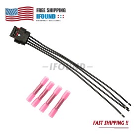 Cahuczlhoz L5P Fuel Rail Pressure Sensor Pigtail 4Pin UPGRADE for 2017-2024 Chevy GM