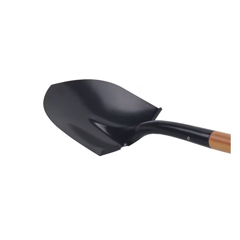 Project Source D-Handle Garden Shovel, Hardwood and Steel 19.75in 3351651