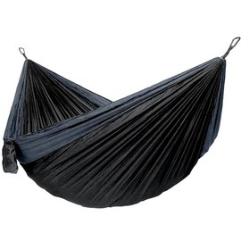Hurley Uno Hammock 108-inch x54-inch , Black/Grey (1591030D)
