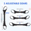 Pack of 3 Twin Pushchair Connectors, Double Pram Connectors Made