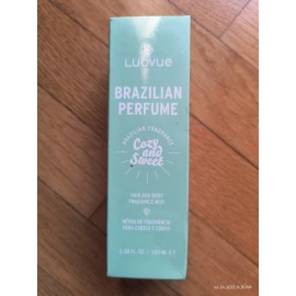 Luovue Brazilian Perfume Cozy And Sweet Hair And Body Mist 3.38floz Ex 11/27 New