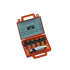 Bahco 400003020 Lochstanzen-Set, 11-teilig, 3-20 mm Wechselbar