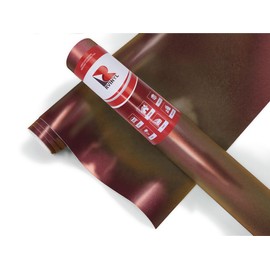 Rvinyl 3M 2080 Series SP236 Satin Flip Volcanic Flare - 5ft x 1ft - 5sq ft - Dual Cast Thick Vinyl Car Wrapping Film - Air Release Shade Shift Vehicle Sheet Roll