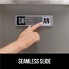 GORILLA GRIP Strong Dishwasher Magnet Clean Dirty Sign, Large Letters