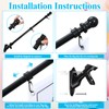 Jetec 2 Pack Open Flags with Pole Kit Heavy Duty