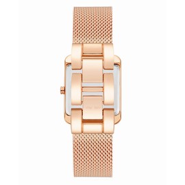 Nine West Women's Mesh Bracelet Watch, Rose Gold