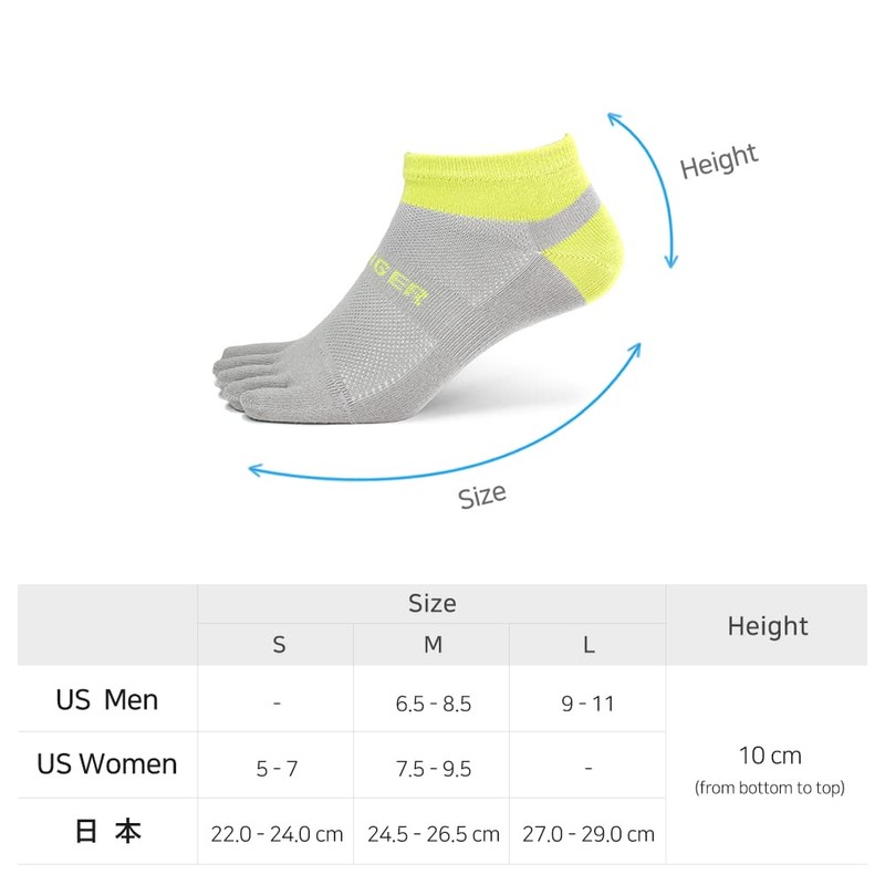 [Finger] クールマックス 5本指ソックス ランニング スポーツ マラソン メンズ レディース COOLMAX くるぶし丈