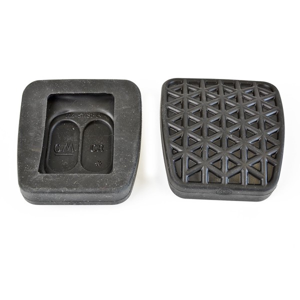 2x Brake Pedal Clutch Pedal Rubber Pad Suitable for Opel