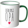 Wandkings® Cup Quote 'Favorite Grandpa with a small heart