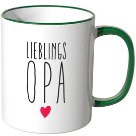 Wandkings® Cup Quote 'Favorite Grandpa with a small heart