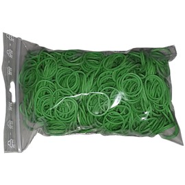 100 g Rubber Rings Rubber Bands Household Rubber Bands Green 15 mm Diameter 1.2 x 1.2 mm Wide Rubber Bands Household Rubber Ring Rubber Bands Fa.ars