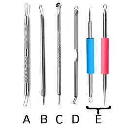 Nose Blackhead and Pimple Extractor Curette Type D 10ea