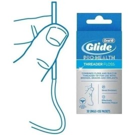 Oral-B Oral B Glide Pro-Health Dental Threader Floss 30ct