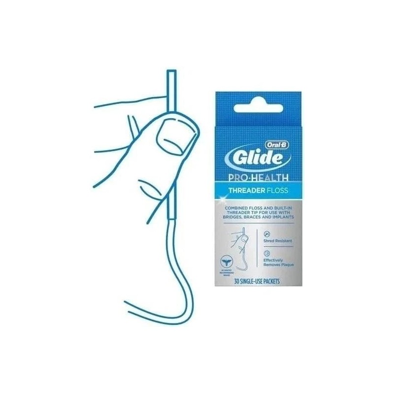 Oral-B Oral B Glide Pro-Health Dental Threader Floss 30ct