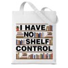 Dumyum Funny Book Reading Canvas Tote Bag for Women Book