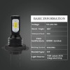 CHUSYYRAY Combo H7+H7 LED High Low Beam Headlight High/Low/Fog Light