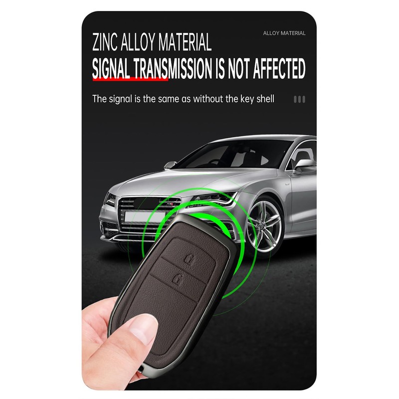 KUNIO Car Key Case Fits Toyota Yaris Cross Yaris Hybrid